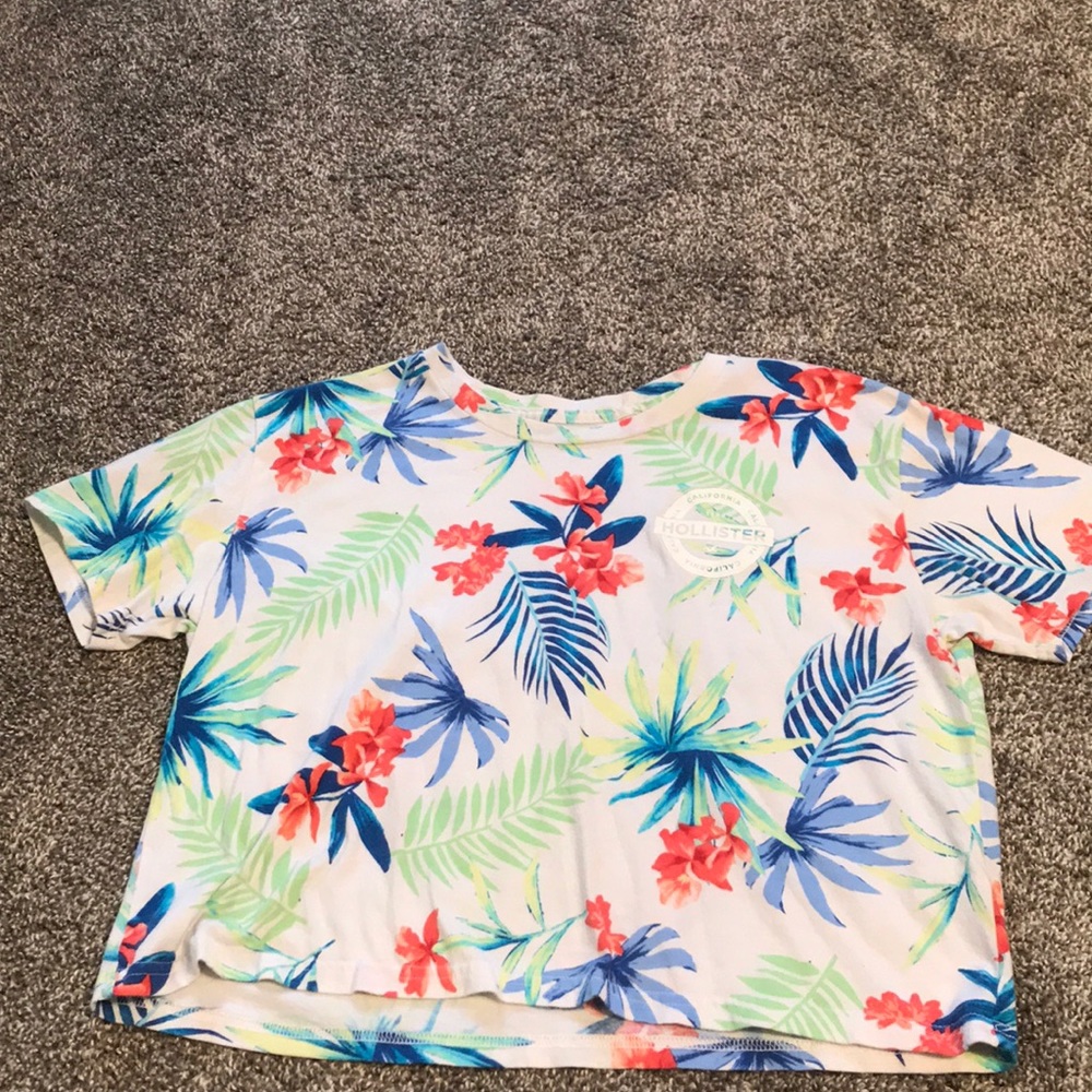 hollister crop top